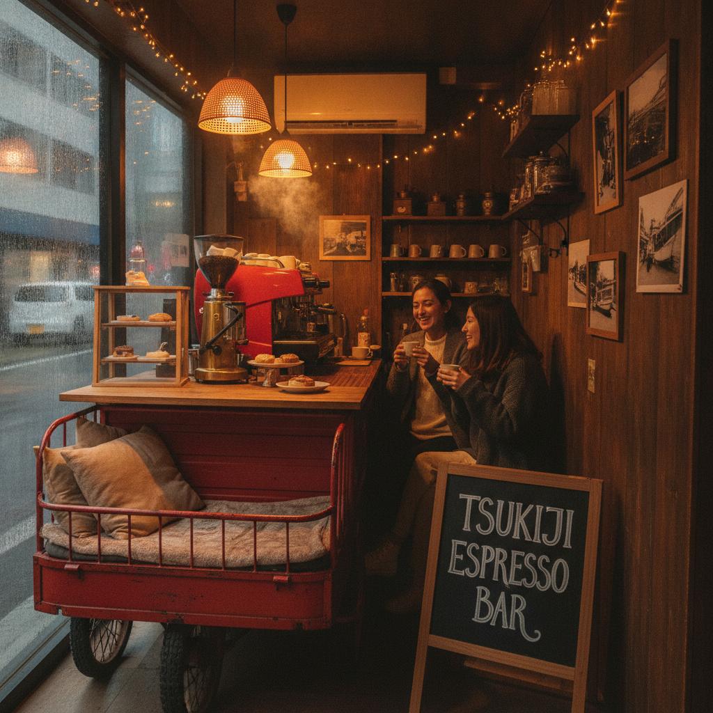 店内のターレ